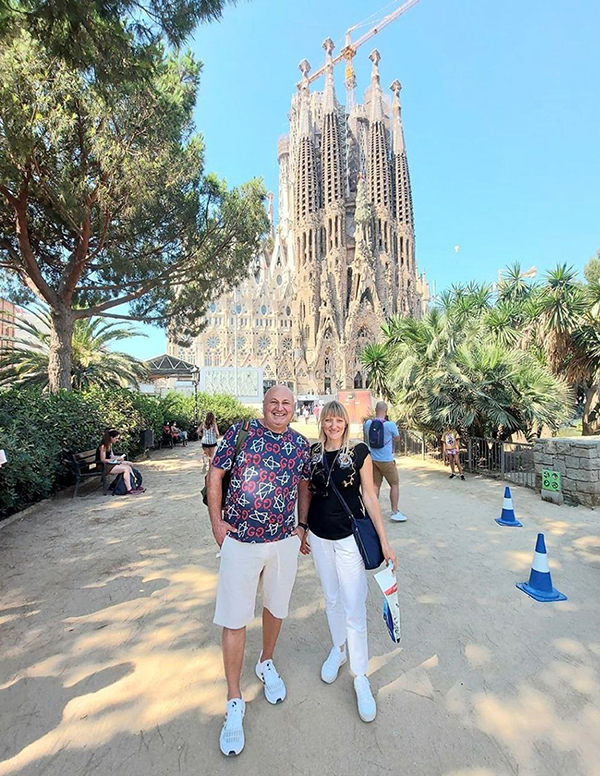 Sagrada Familia with Alex